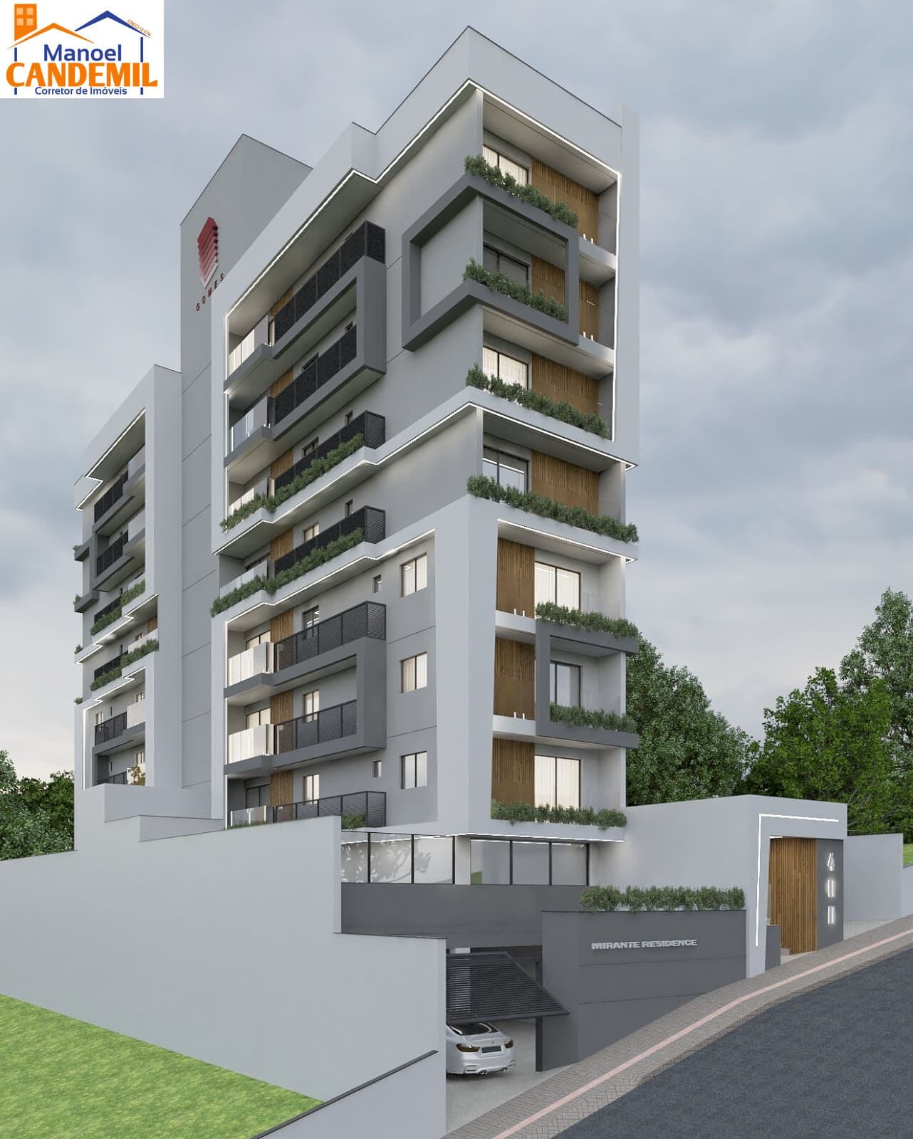 Apartamento na planta à venda em Saguaçu, Joinville/SC