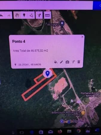 Área Industrial, Terreno Industrial, de frente para BR 280, próximo da Fecoagro e ArcelorMital, Potencial para Porto Seco