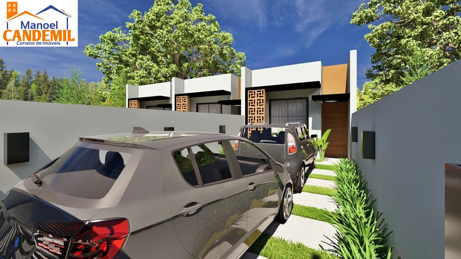 Casa geminada no bairro Boa Vista em Joinville-SC