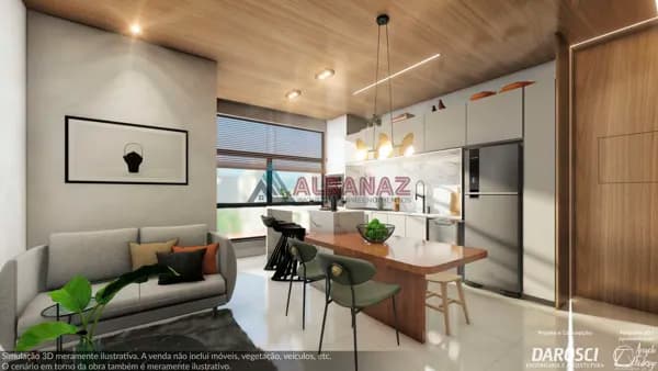 Apartamento 2 Suítes no centro de Tijucas