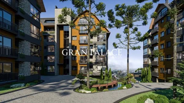 Apartamento Alto Padrão com infraestrutura completa em Gramado .