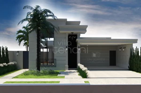 Casa em Fase de Acabamento à Venda no Condomínio Terras Alphaville em Mirassol/SP