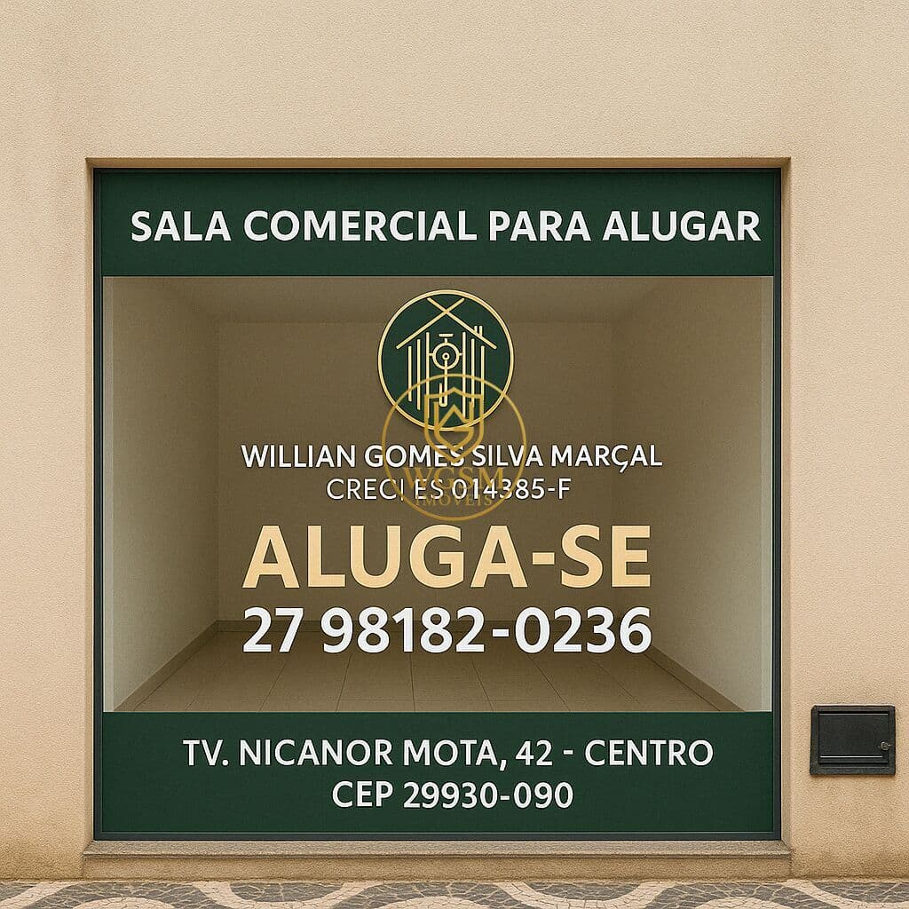 Sala Comercial em Centro, São Mateus/ES