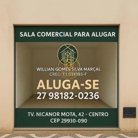 Sala Comercial em Centro, São Mateus/ES