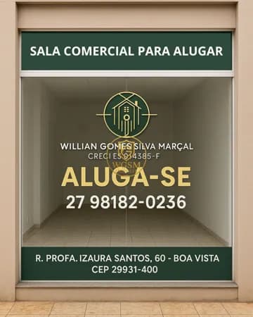 Sala Comercial em Boa Vista, São Mateus/ES