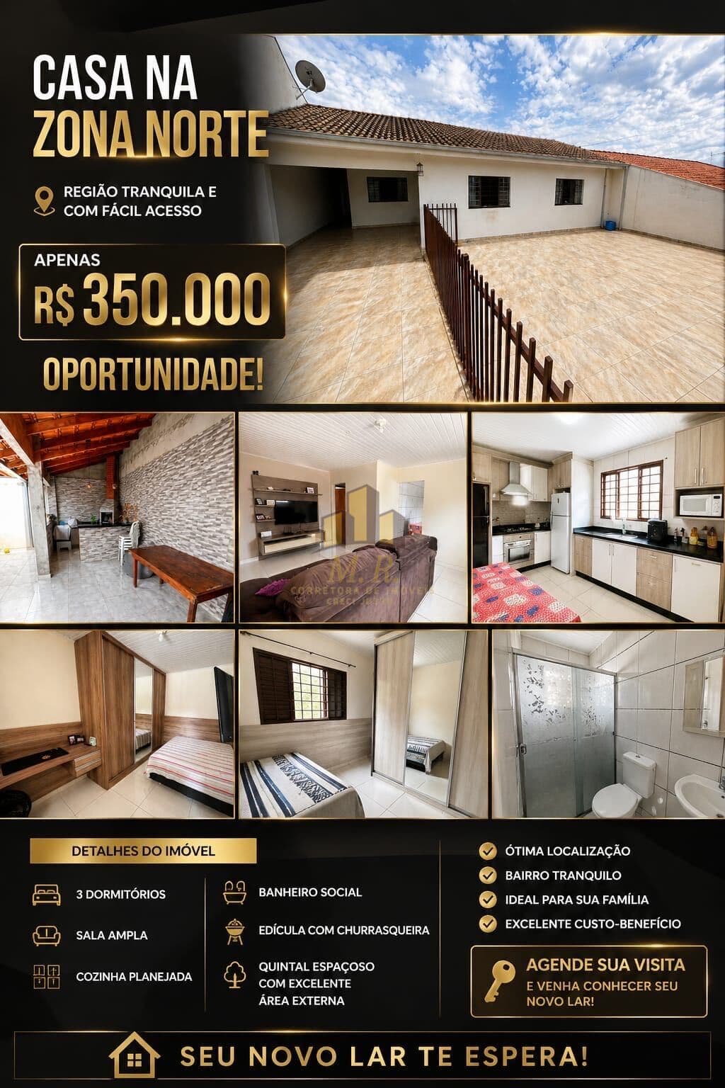 Casa em Londrina - Conjunto Habitacional José Giordano