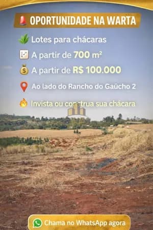 Fazenda/Sítios/Chácaras em Londrina - warta