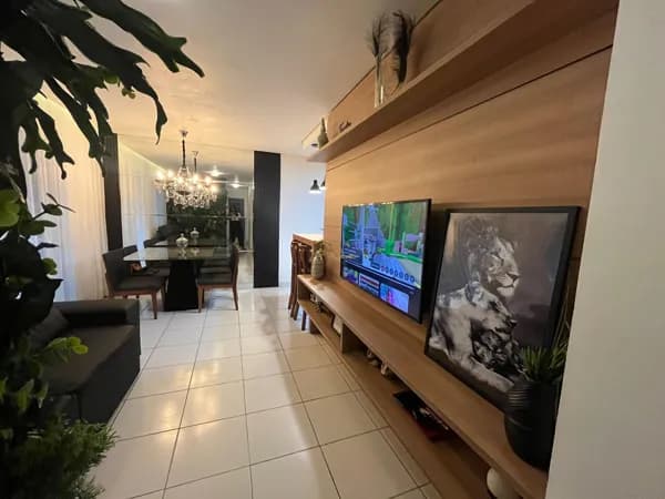 Apartamento 3 Quartos com Suíte e Varanda com Churrasqueira