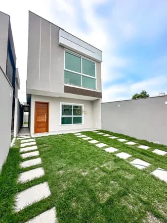 Casa 3 Quartos com suíte, Quintal, churrasqueira