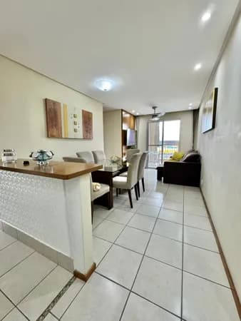 Apartamento 3 Quartos com Suíte, Varanda, Vista livre
