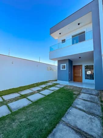 Casa Duplex 3 Quartos com Suíte, Área Gourmet, Quintal