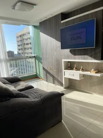 Apartamento 2 Quartos com uma Suíte