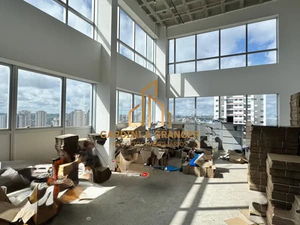SALA COMERCIAL DUPLEX PARA LOCAÇÃO NO HELBOR DUAL PATTEO MOGILAR