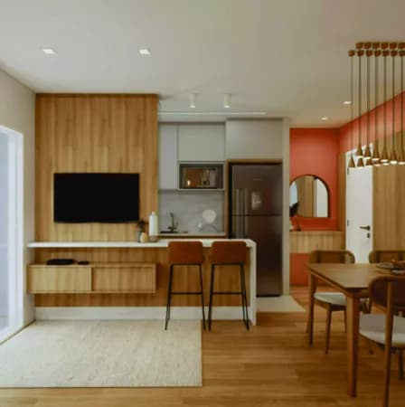 Apartamento Garden l 01 quadra do Palladium l 2 Qts c/ suíte