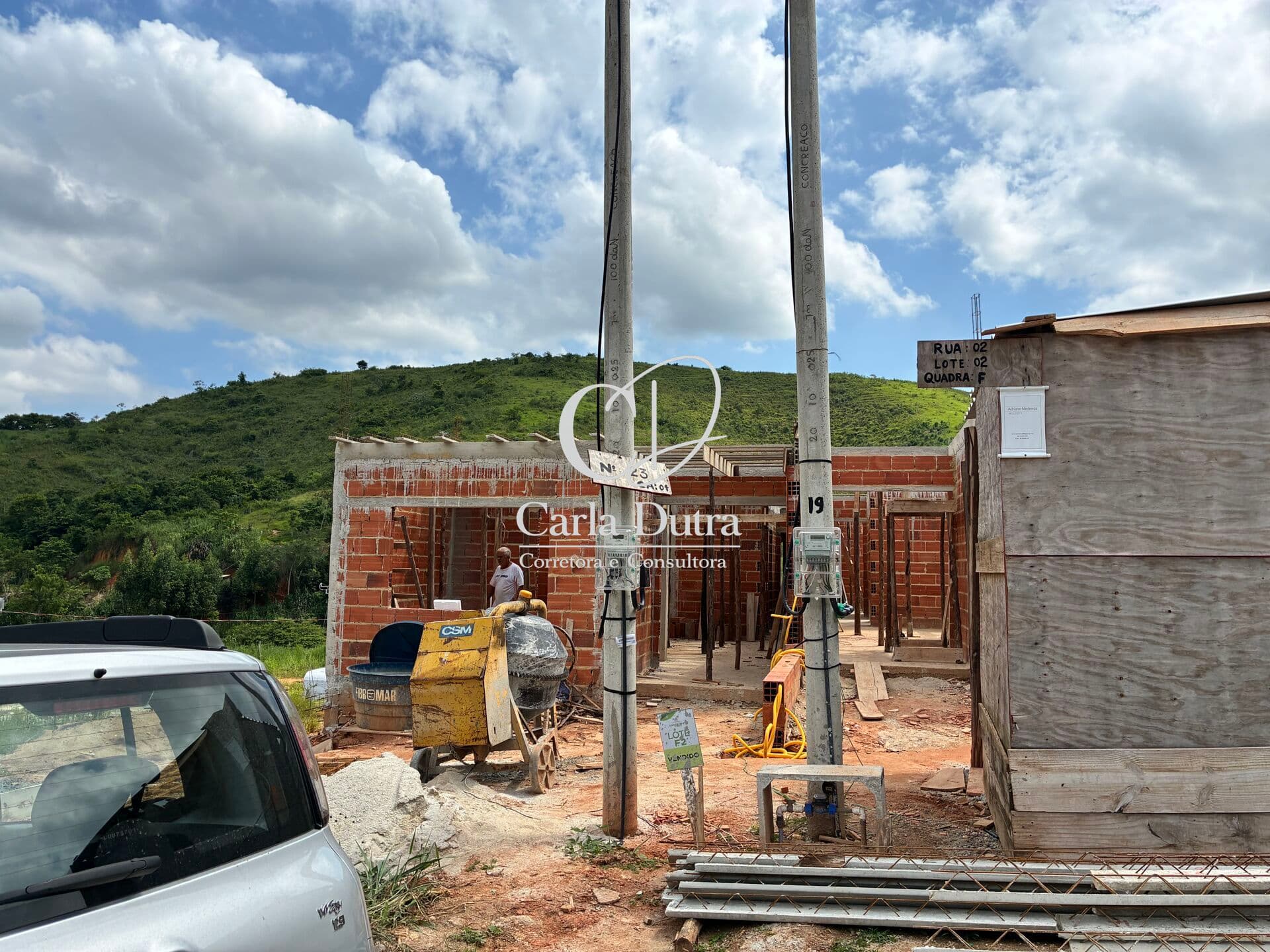 Casa 3 Quartos com Suíte em Volta Redonda | Casa Linear Nova na Planta no Bairro Voldac
