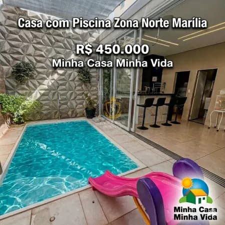 Residência de Alto Padrão à Venda na Zona Norte de Marília/SP