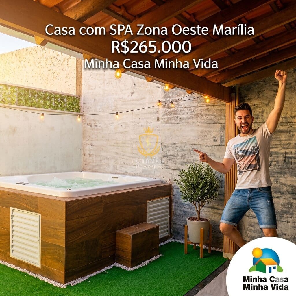 Casa à venda na Zona Oeste de Marília/SP | Moderna com energia solar