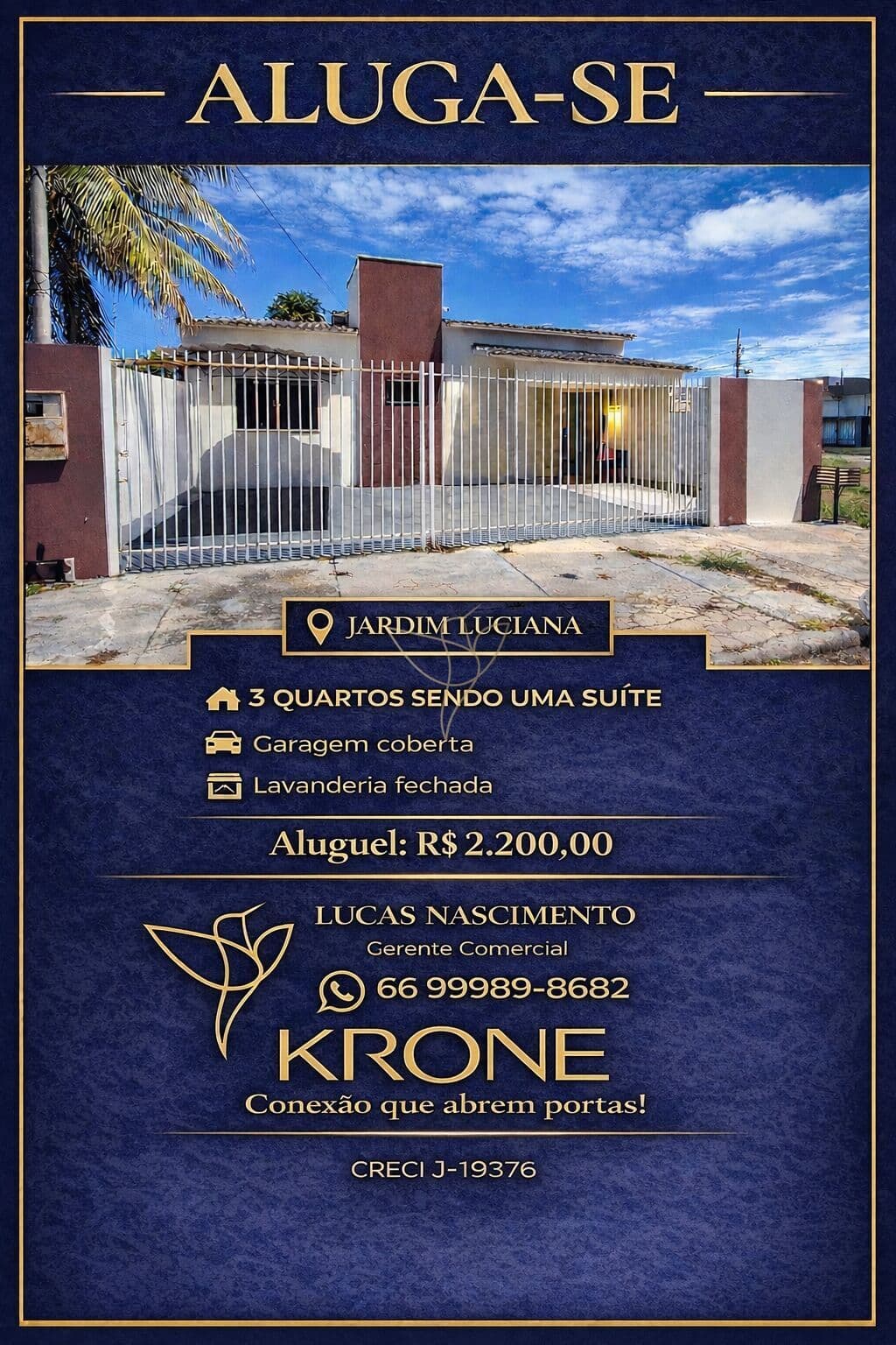 Casa em Primavera do Leste - Jardim Luciana