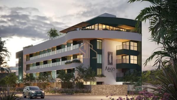 Flat Moderno à Venda em Porto de Galinhas - 29m², Varanda - Condomínio Argo