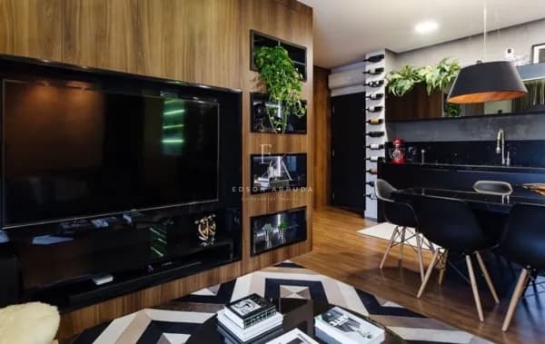 Apartamento no Itacorubi com 2 Quartos, Semi Mobiliado com Vista Livre