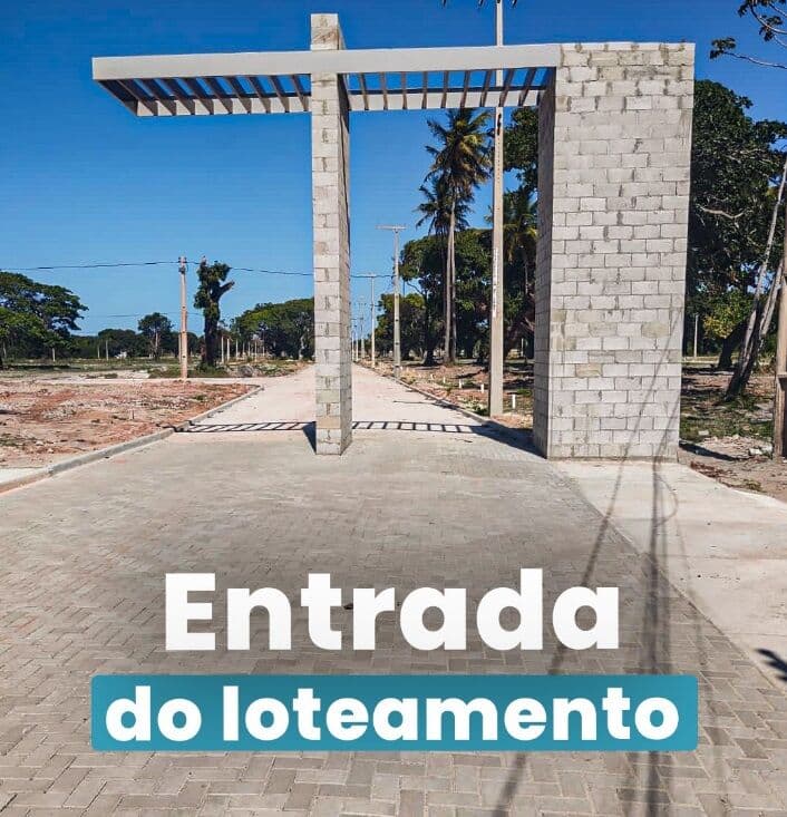 Terreno no Loteamento Novo Aquiraz, Aquiraz/CE, próx. a praia