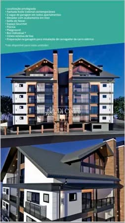 Apartamento de Alto Padrão Le Classic a venda no centro de Pomerode