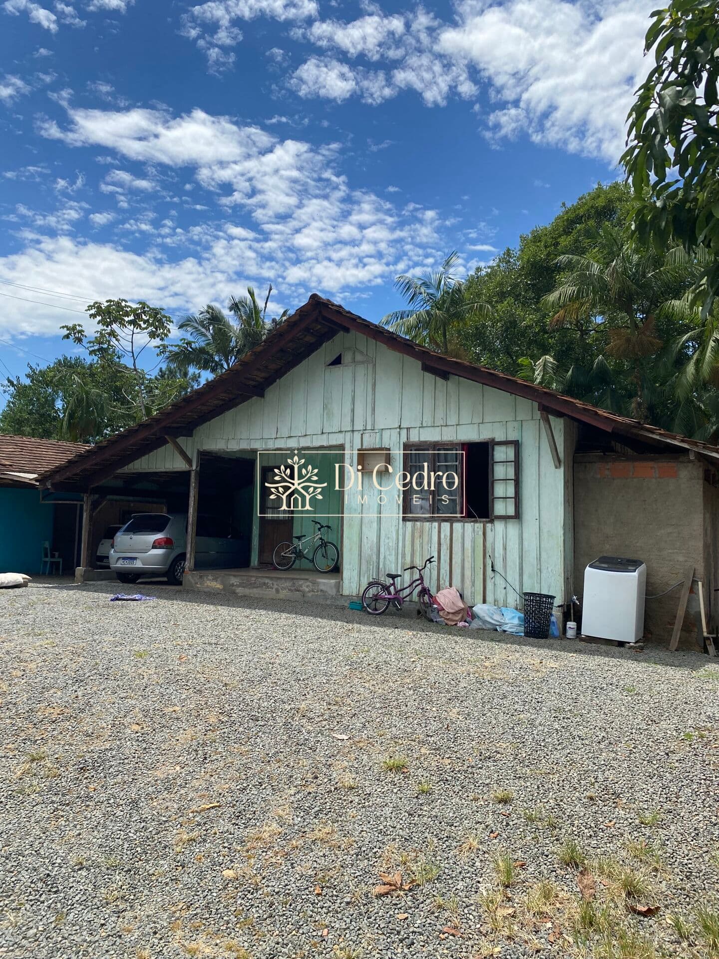 Terreno com casa mista - Rio dos Cedros