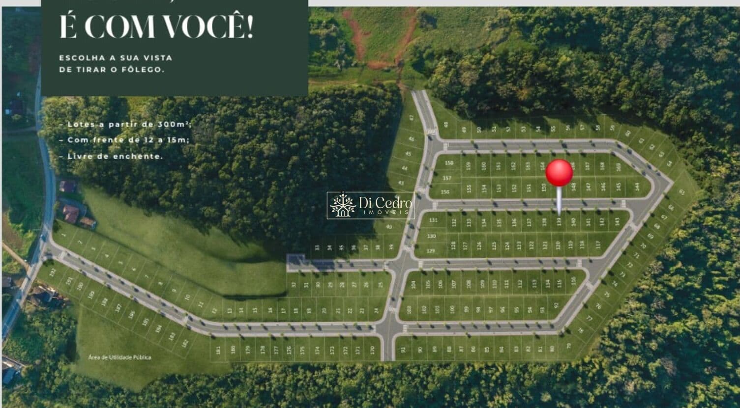 Lote/Terreno em Timbó - Tiroleses