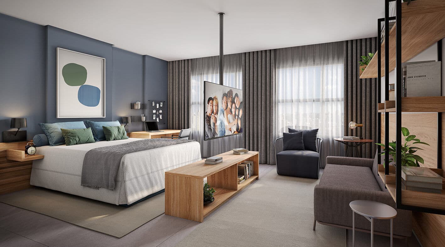 Soho Apartamento Stúdio - Próximo Av João Fiíusa