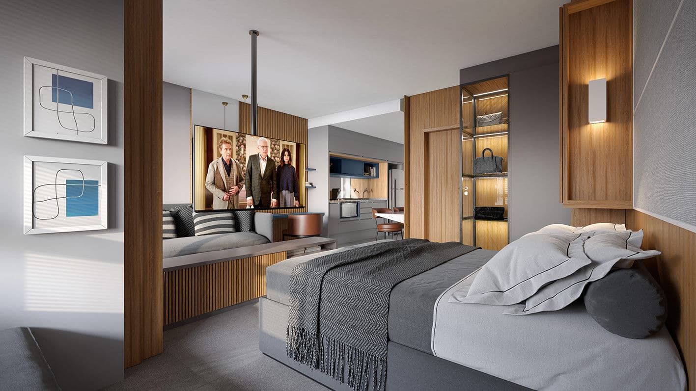 Soho Apartamento Stúdio - Próximo Av João Fiíusa