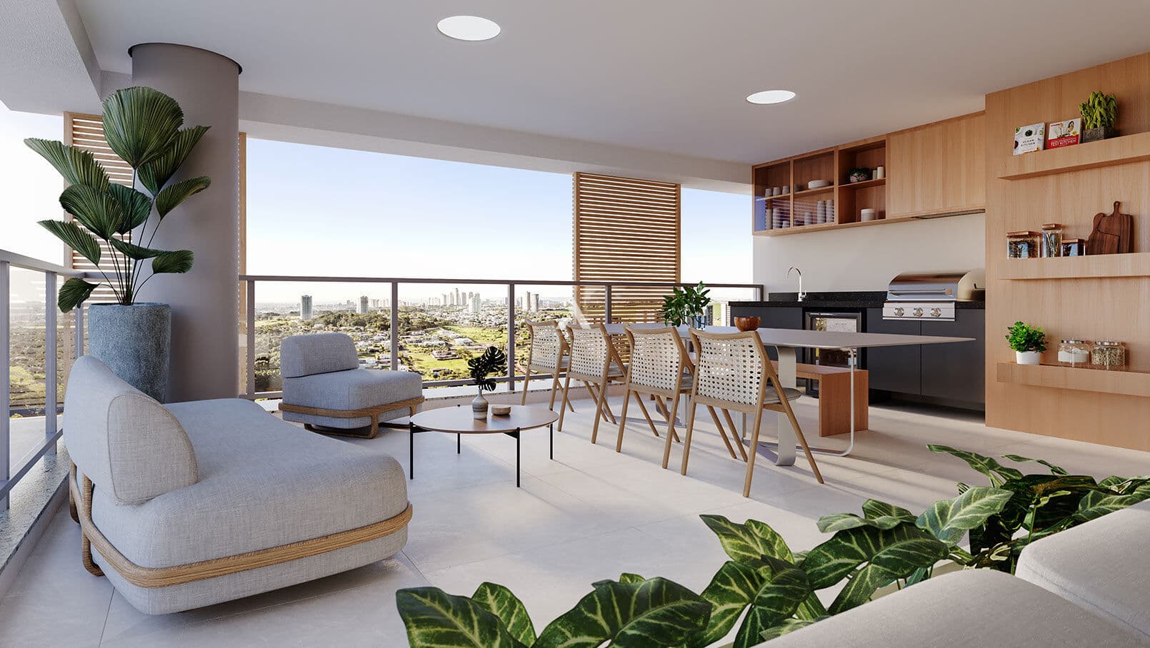 Apartamento Alto Padrão - Cidade de Barcelona no Jardim Ilhas do Sul - Ribeirão Preto/SP