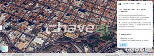 TERRENO À VENDA – 726m² | LOCALIZAÇÃO ESTRATÉGICA