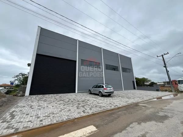 Pavilhão/Galpão Logístico para locação de 640 m² - Palhoça / Acesso rápido a BR101