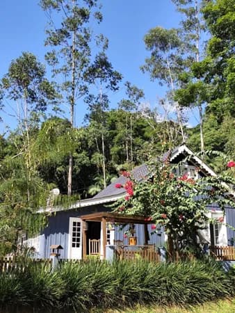 SÍTIO À VENDA - PRONTO PARA MORAR - COM LAGOA - GUABIRUBA SC
