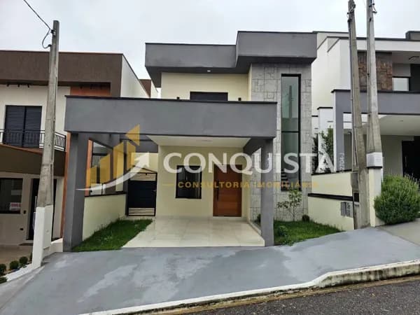 Sobrado de 166m² no Condomínio Recanto Tropical | 3 Dorms e Área Gourmet | Taubaté/SP