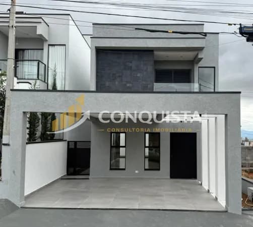 Sobrado com Planejados no Condomínio Recanto Tropical | 3 Dorms (1 Suíte) com closet | Taubaté/SP