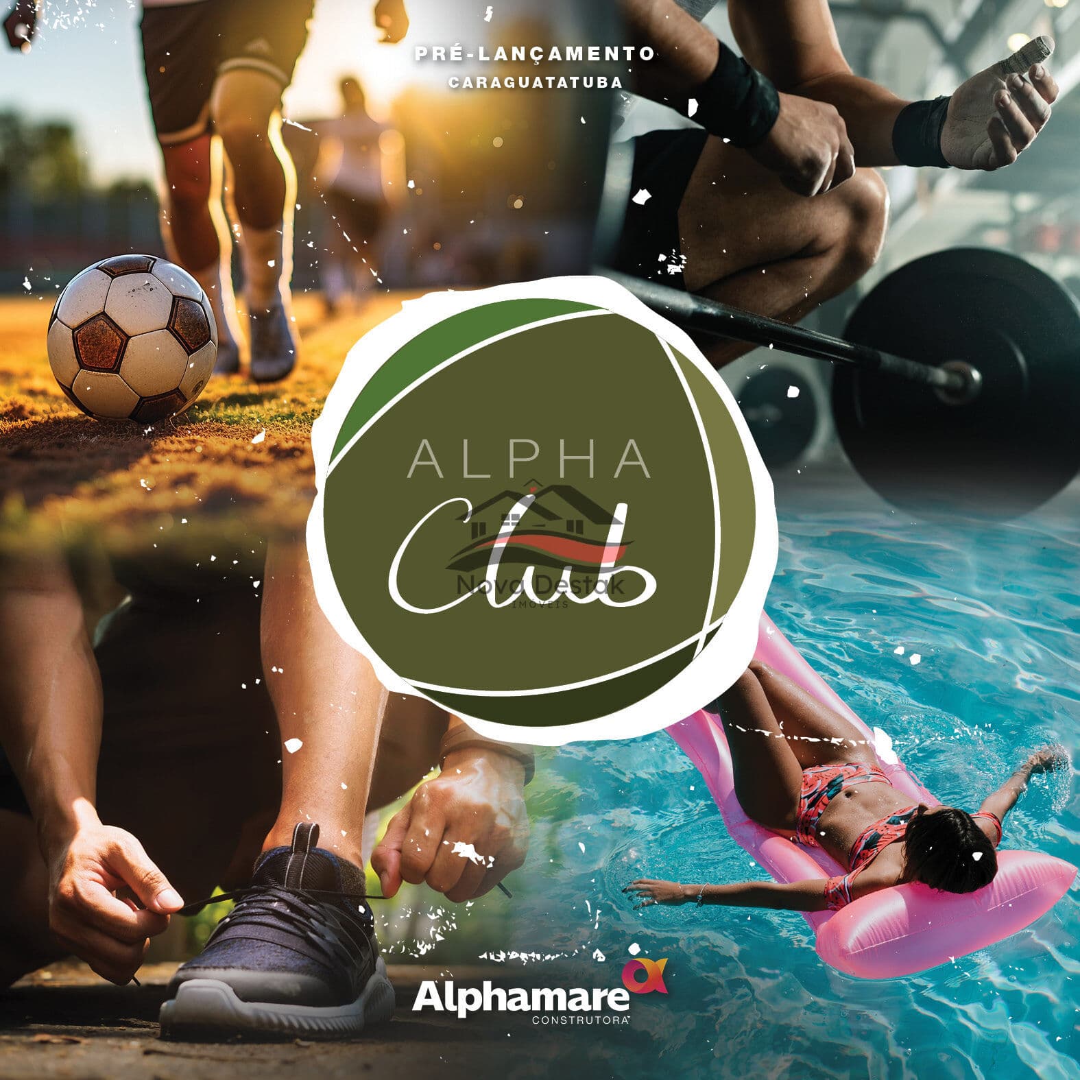 Apartamento com lazer completo Jardim Aruan Caraguatatuba Pré-Lançamento - Alpha Club