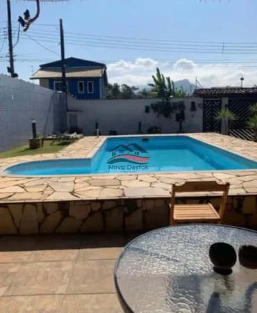 Casa com. 3 dormitórios à venda no Pontal de Santa Marina - Caraguatatuba SP
