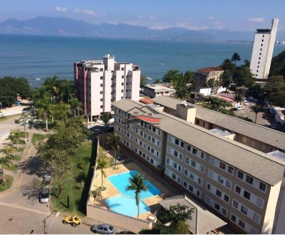 Apartamento 2 dormitórios e área de lazer completa, Prainha, em Caraguatatuba, SP