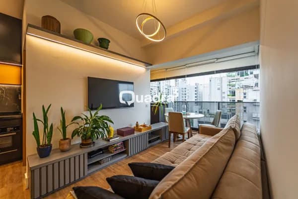 Apartamento para venda em Pinheiros com 2 quartos, sendo 1 suíte , 56m²