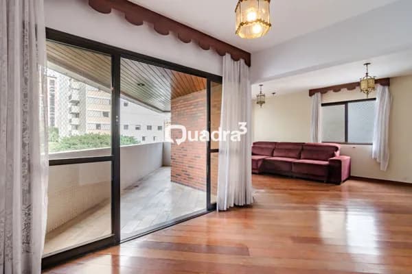 Apartamento tipo para venda em Perdizes com 4 quartos, sendo 3 suítes, 190m²