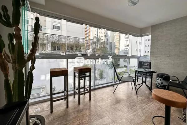 Apartamento à venda com 74 m², 2 dormitórios , sendo 1 suíte, 2 banheiros, 2 vagas - Pompeia - São Paulo/SP
