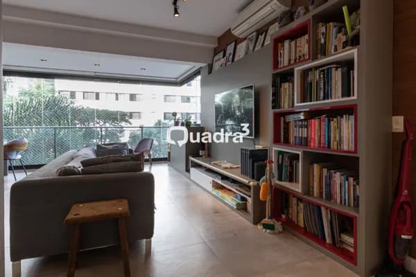 Apartamento à venda, com 89 m², 2 dormitórios/suítes, 4 banheiros, 2 vagas - Sumaré - São Paulo/SP