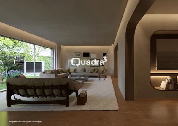 Casa com 4 suítes. 5 banheiros, 4 vagas - Alto de Pinheiros - São Paulo/SP