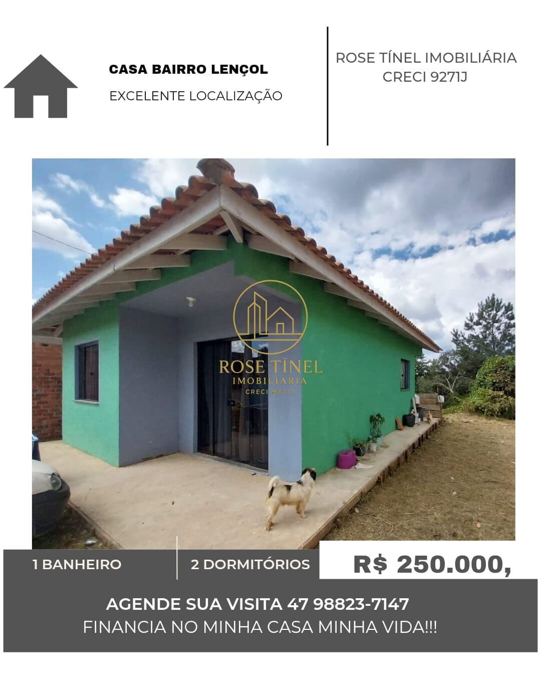 Casa em Lençol, São Bento do Sul/SC