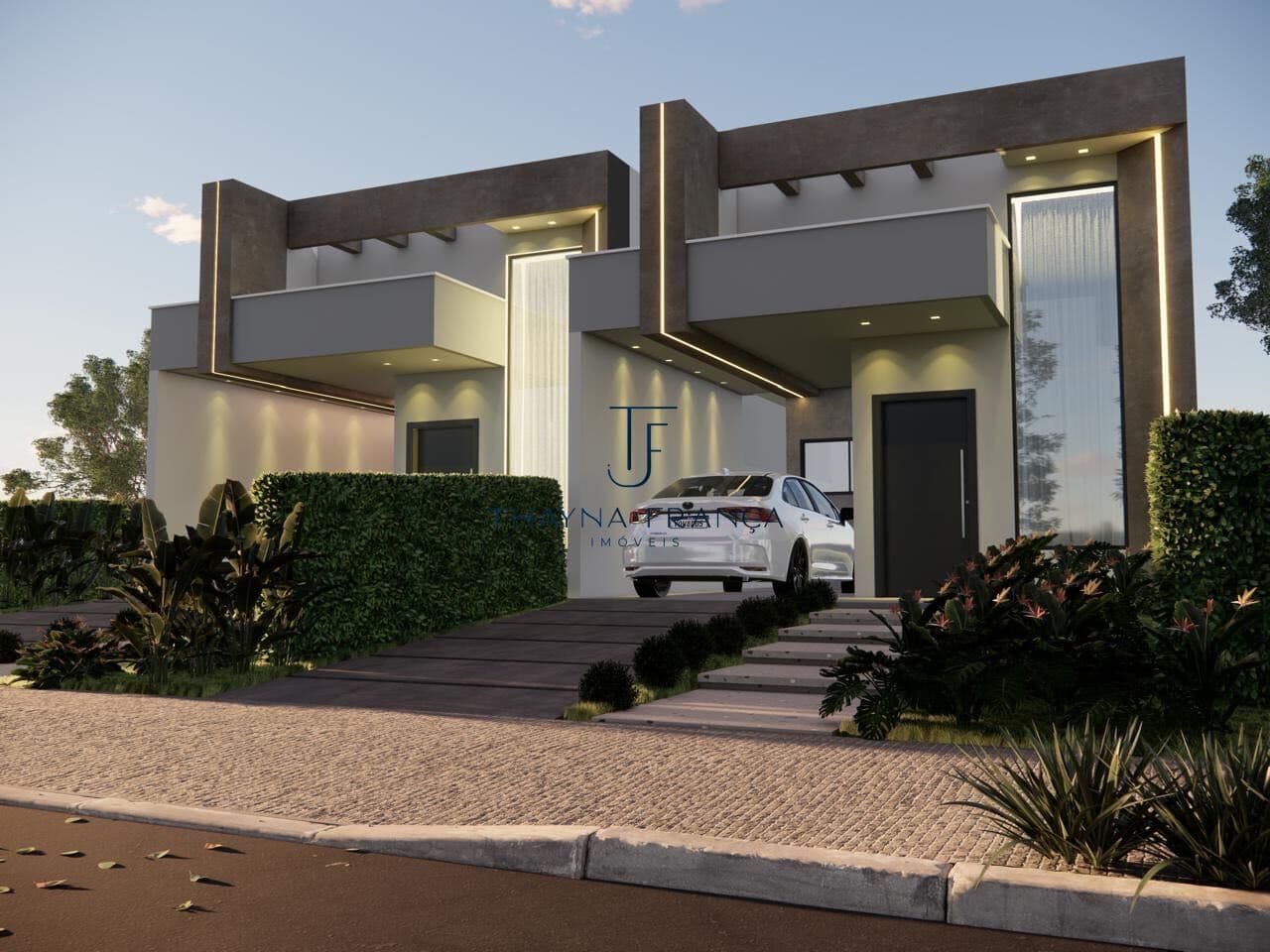 Casa Moderna com 3 Quartos