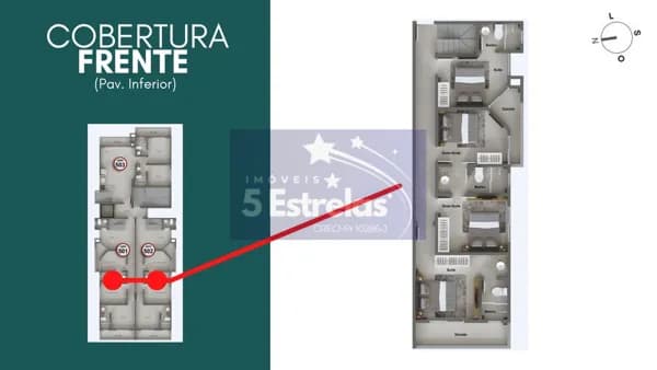 Cobertura Duplex à venda em Caiobá - Matinhos/PR