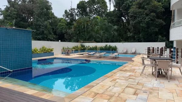 APARTAMENTO MOBILIADO COM VARANDA GOURMET E LAZER COMPLETO