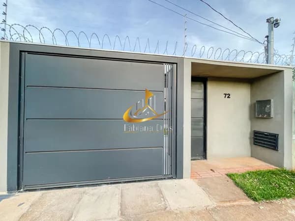 Casa nova no com Suíte, Cozinha Gourmet e Jardim de Inverno