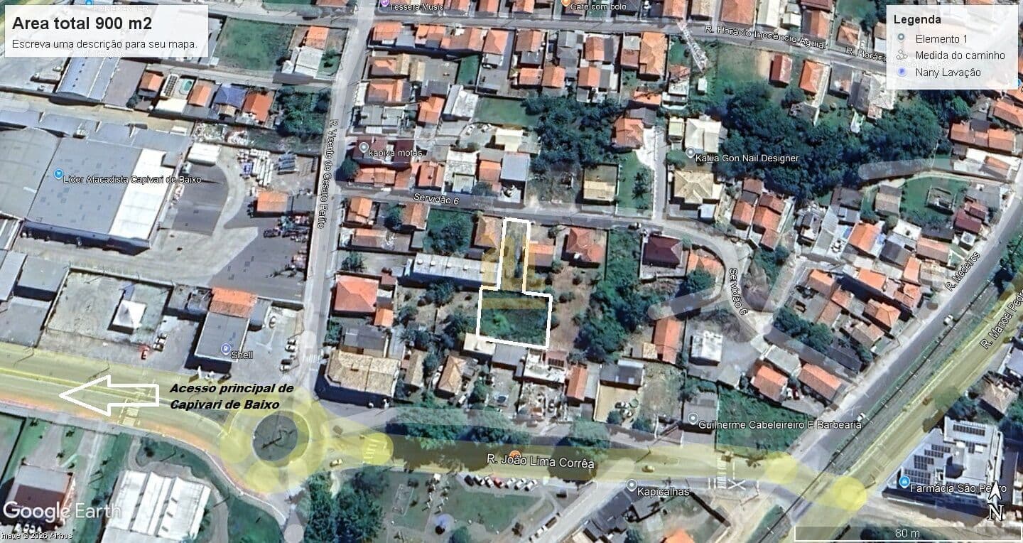 Terreno em Alvorada, Capivari de Baixo/SC